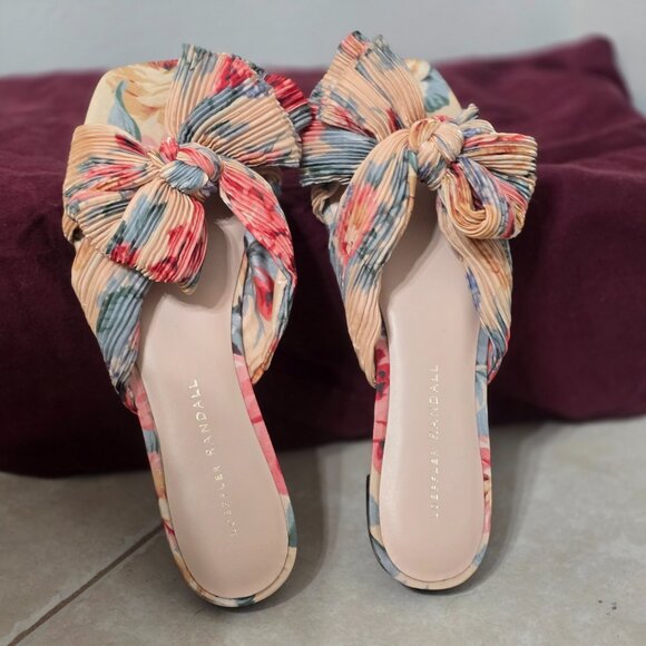 Loeffler Randall Daphne Knot Flat Sandals Size US Womens 6.5 B - Picture 4 of 8